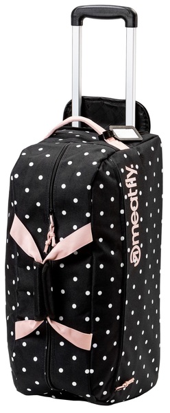 Cestovní taška Meatfly Gail White Dot/Powder Pink 42 L 24/25