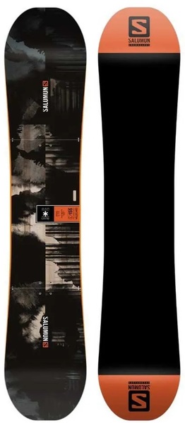 Snowboard Salomon Wild Card Wide 155 cm Black/Orange L41220300 23/24