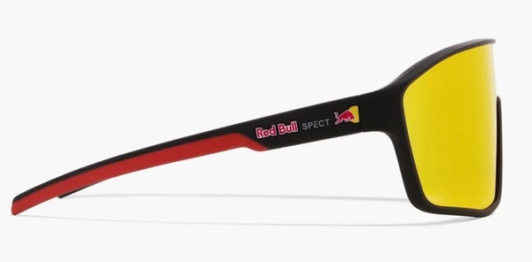 Sluneční brýle Red Bull Spect Daft-010 Soft Touch Black/Red/Brown With Red Mirror 24/25