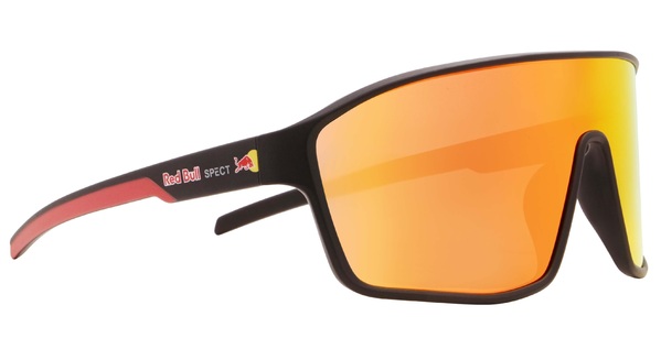 Sluneční brýle Red Bull Spect Daft-010 Soft Touch Black/Red/Brown With Red Mirror 24/25