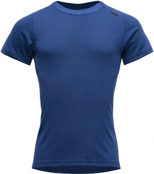 Pánské Merino triko Devold Basic Man T-Shirt Merino Blue Pan GP-141-213-B-262A 24/25