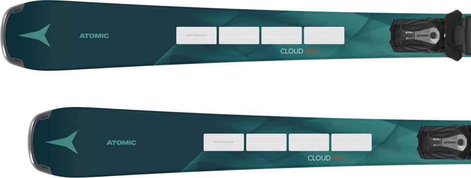 Dámské lyže Atomic Cloud Q14 Revoshock S + MI 12 GW Petrol AASS03520 24/25