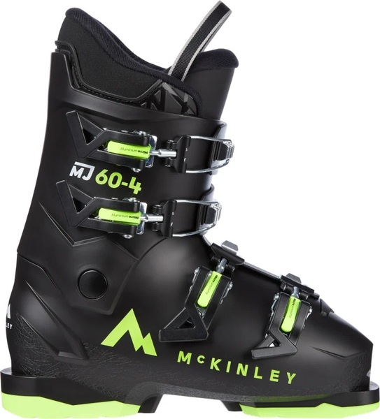 Dětské lyžařské boty McKinley MJ60-4 black/green (použité sjezdové boty) 