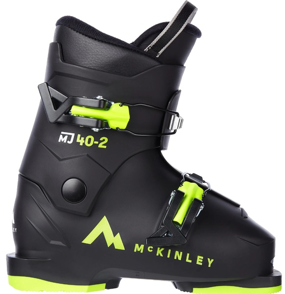 Dětské lyžařské boty McKinley MJ40-2 black/green (použité sjezdové boty) 