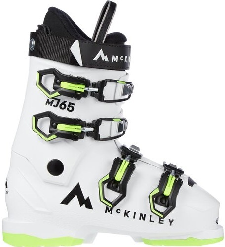 Dětské lyžařské boty McKinley MJ65-4 white/green (použité sjezdové boty) 