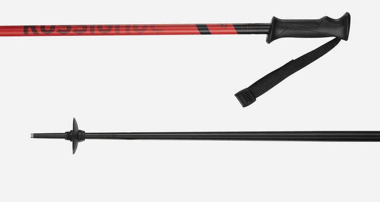 Sjezdové hole Rossignol Tactic RDN2040 Black/Red 24/25