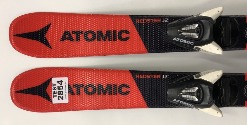 Dětské lyže Atomic Redster J2 + C5 SR 80 cm (Testovací lyže 2854)