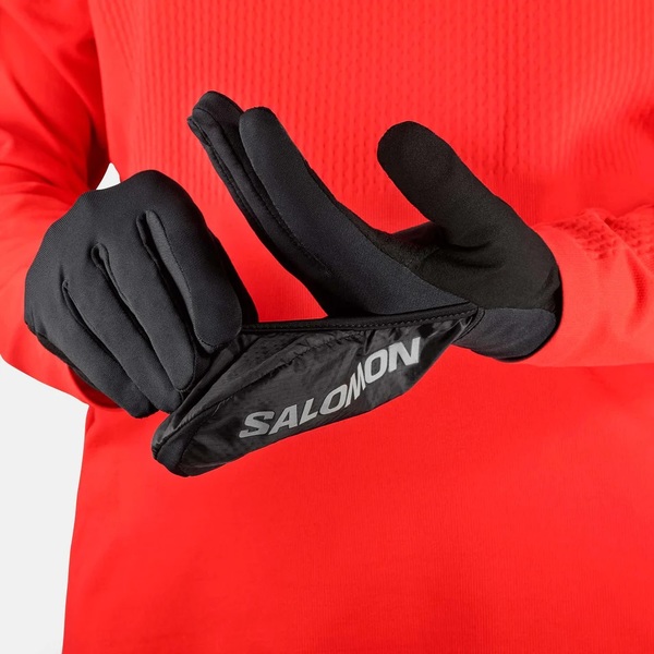 Sportovní rukavice Salomon Fast Wing Winter Glove U Deep Black LC1897800 24/25