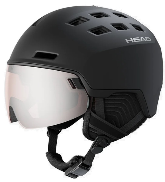 Helma Head Radar Visor Helmet Black 323423 24/25