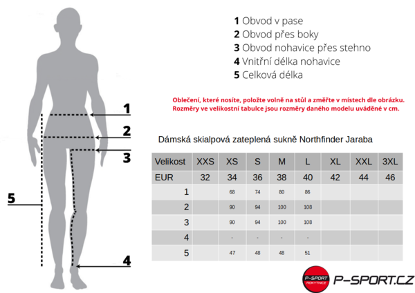 Dámská skialpová zateplená sukně Northfinder Jaraba Polartec® Alpha Direct 2L Splashprint SU-45604SKP-632 24/25