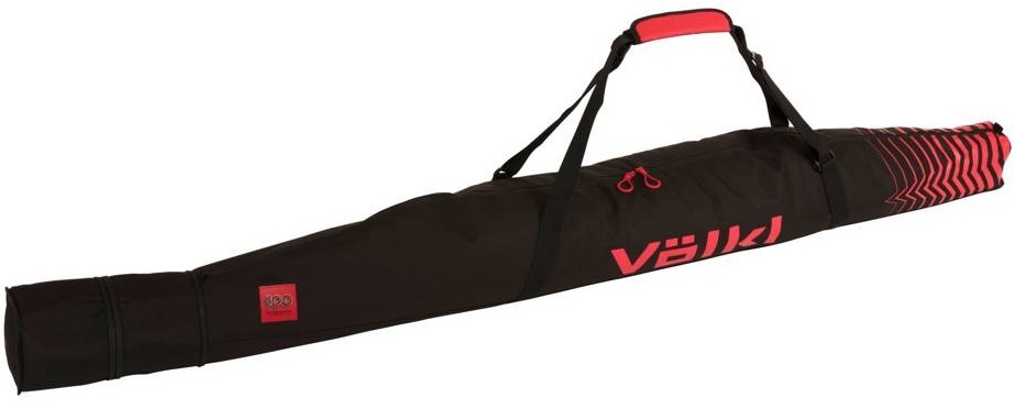 Vak na lyže Volkl Race Single Ski Bag 165+15+15 cm 142110 Black/Red 24/25