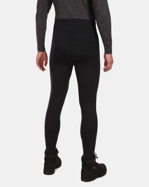 Pánské funkční Merino termo kalhoty Kilpi MAVORA BOTTOM-M UM0502KIBLK Černá 24/25