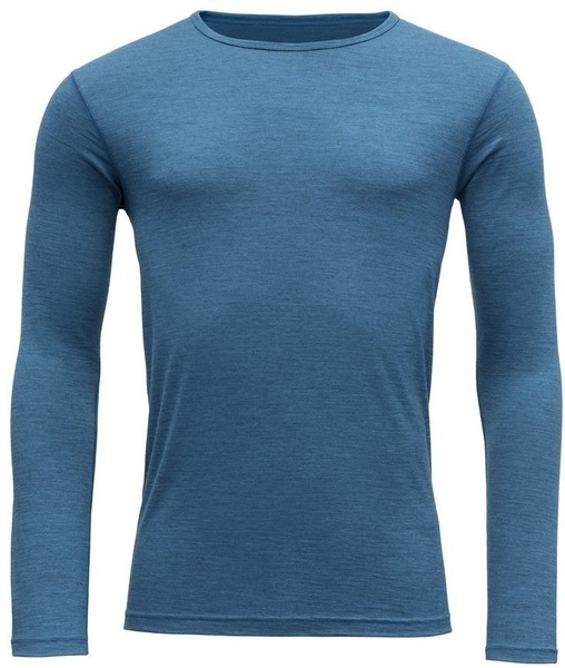 Pánské Merino triko Devold Breeze Merino 150 Shirt Man Modrá GO-181-221-A-258A 24/25