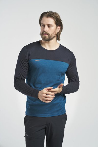 Pánské Merino triko Devold Norang  Merino 150 Shirt Man Modrá GO-180-224-B-284C 24/25