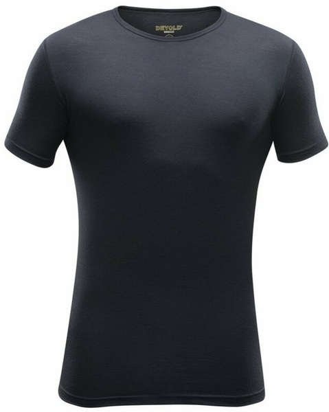 Pánské lehké vlněné triko Devold Breeze Merino 150 T-shirt Man Black GO 180 210 A 950A 24/25