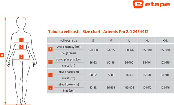 Dámská vesta Etape Artemis Pro 2.0 černá/růžová 2434412 24/25