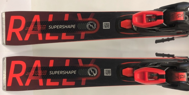 Lyže Head Supershape e-Rally + PRD 12 GW (Testovací lyže 2895)