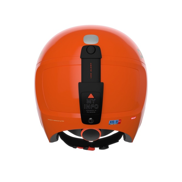 Dětská/juniorská helma POC POCito Skull Fluorescent Orange Adjustable PC102109050 24/25