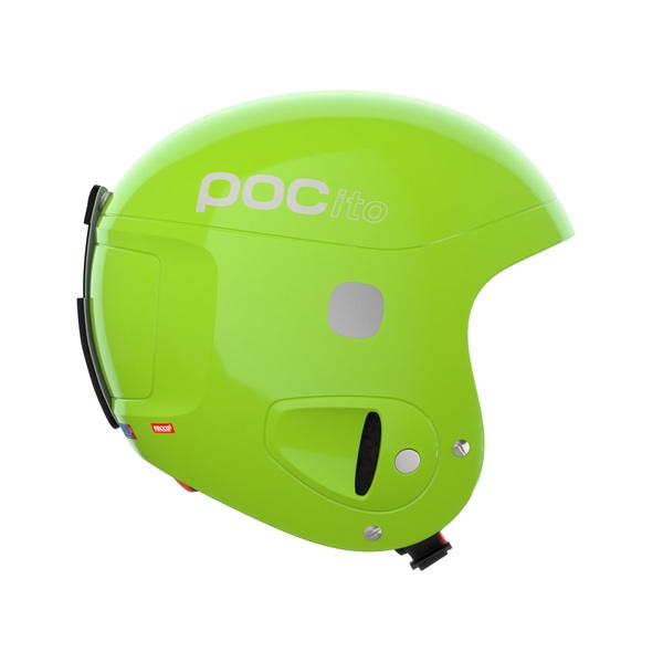 Dětská/juniorská helma POC POCito Skull Fluorescent Yellow/Green Adjustable PC102108234 24/25