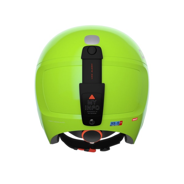 Dětská/juniorská helma POC POCito Skull Fluorescent Yellow/Green Adjustable PC102108234 24/25