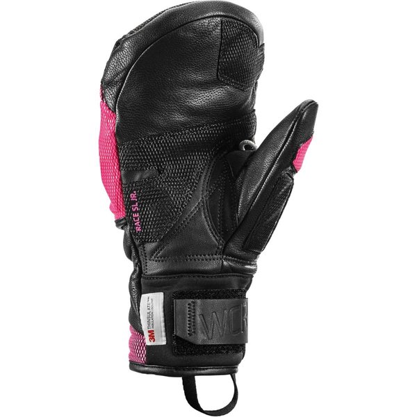 Dětské rukavice palčáky Leki WCR Venom 3D Junior Mitt (654801802) black/pink 24/25