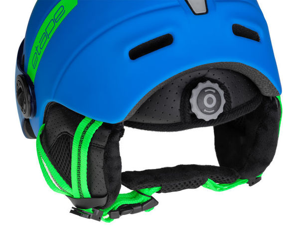 Dětská lyžařská helma Etape Rider Pro Light modrá/zelená mat 2330938 24/25