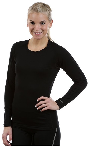 Dámské lehké vlněné triko Devold Breeze Merino 150 Shirt Woman GO 180 229 A 950A Black 24/25