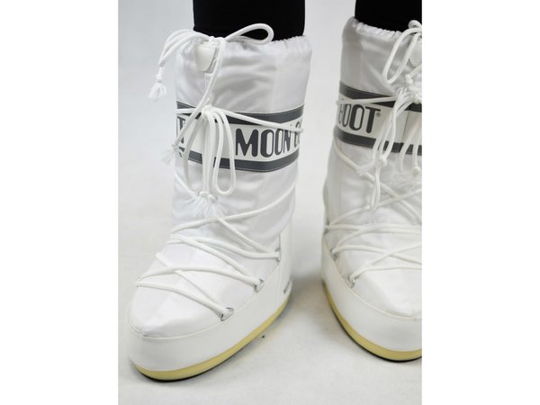 Dámské zimní boty Tecnica Moon Boot Icon Nylon 006 white 24/25