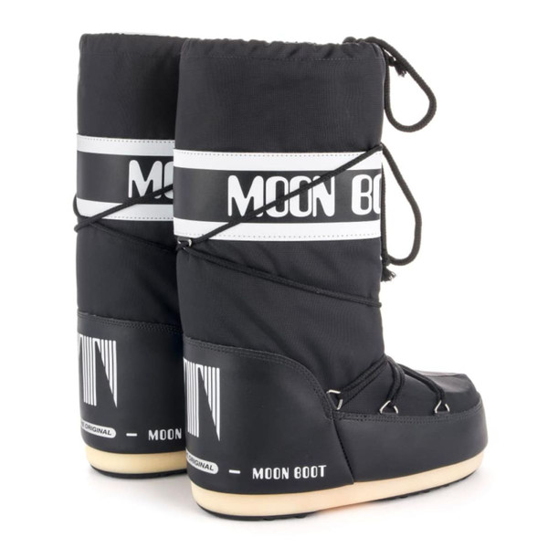 Dětské zimní boty Tecnica Moon Boot Icon Kids Nylon 001 Black 24/25