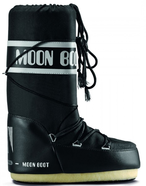 Dámské zimní boty Tecnica Moon Boot Icon Nylon 001 Black 24/25