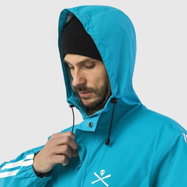 Lyžařská pláštěnka Head Race Rain Coat Unisex Blue 821534 24/25