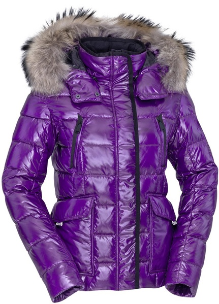 KJUS LADIES COSMOPOLITAN DOWN Jacket LC15-508.39100 Deep Purple