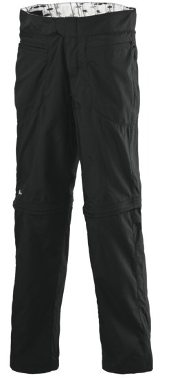 Scott W´s Pants Sky Zip Off ls/fit Black 228166