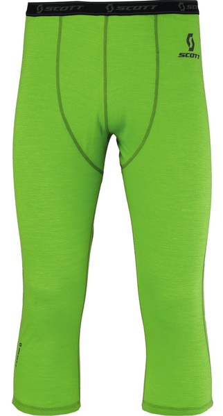 Pánské termo 3/4 kalhoty Merino Scott Pant 7zr0 Merino Vlna Green Flash 220191